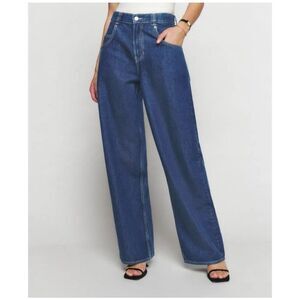 Reformation Skater Baggy High Rise Straight jeans size 27